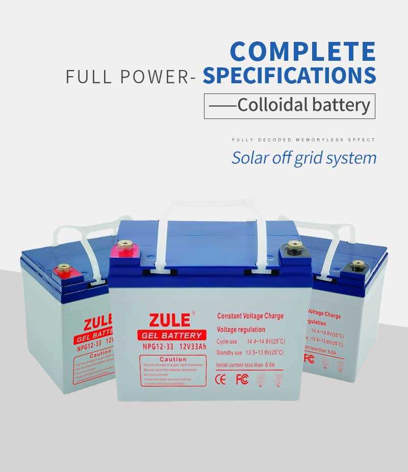 batería para sistema de paneles solares